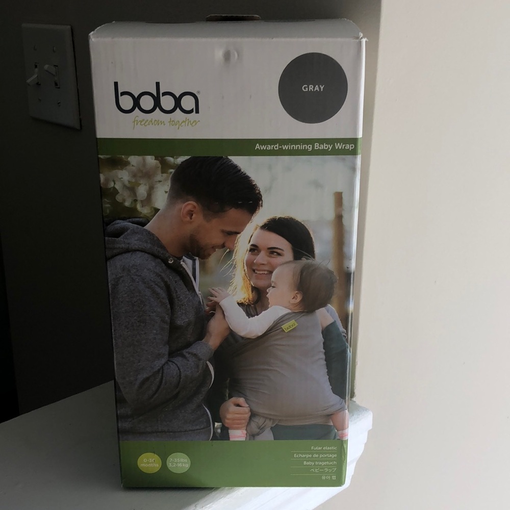 Gray Boba wrap